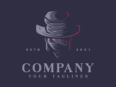 the cowboy branding character cowboy design esport graphic design illustration logo logo for sale mascot modern vector