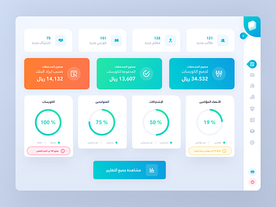 Academi E-learning dashboard Design app branding clean dashboard e learning education interface learning mentor mobile app online course online tutoring school student teacher ui university ux widgets