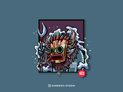 Tiki Mask Mascot Logo Design adobe awesome awesome creative logos branding design esport icon illustration logo logodesign logotype mascotlogo shirt team tiki tikilogo tikimask tikimaskillustration tikimasklogo vector