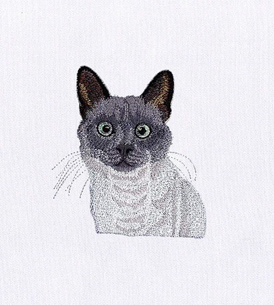 CAT EMBROIDERY DESIGN