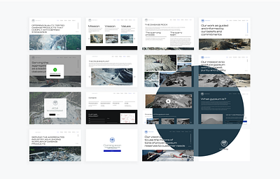 Latouros websites adaptive website build clean exploration quarries shot simple uidesign ux webdesign website