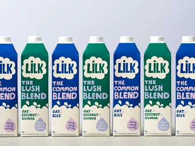 Illustrations for plant-based milks colorful cute drink packaging flat color food packaging illustration leena kisonen lettering logo milk milk packaging packaging plant based milk scandinavian
