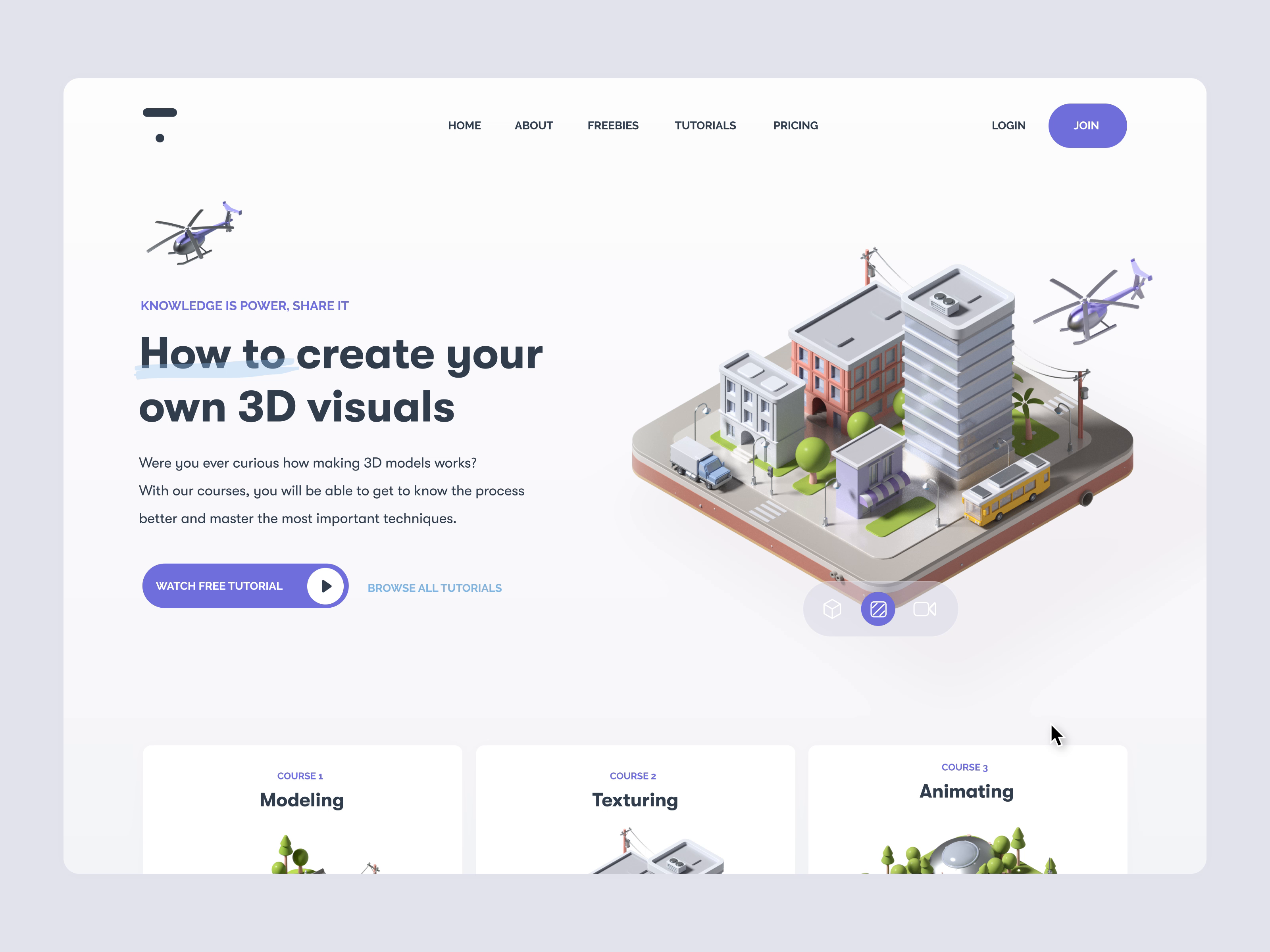Example of Icons Design