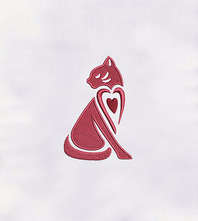 CAT MACHINE EMBROIDERY DESIGN
