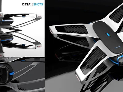 Sony - Racing drone 3d ai black clean design drone flight fly iconic industrial industrial design light lightweight product product design sony white