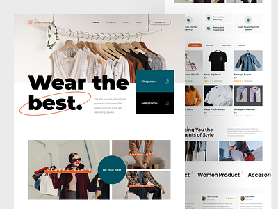 Ageman - Fashion Product Shopify Template category clothing brand e commerce ecommerce fashion header landing page layout online store product shopify shopping ui design uiuxdesign website