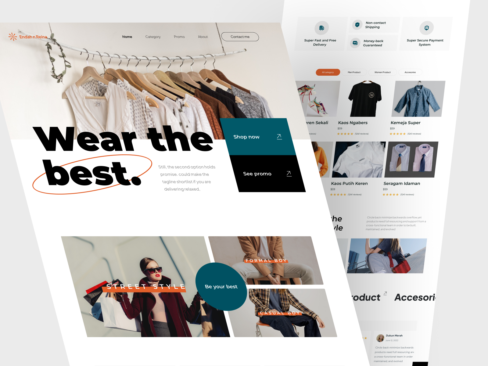 Ageman - Fashion Product Shopify Template by Syahrul Falah for Vektora ...