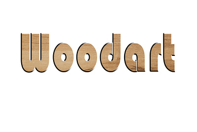 wooden Texr typography