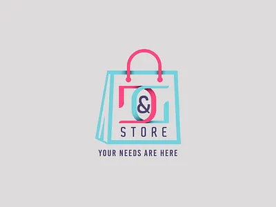 D&G Store Logo design gradient logo illustration logo logodesign logofolio logos logotype modern logo storelogo