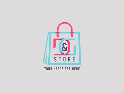 D&G Store Logo design gradient logo illustration logo logodesign logofolio logos logotype modern logo storelogo