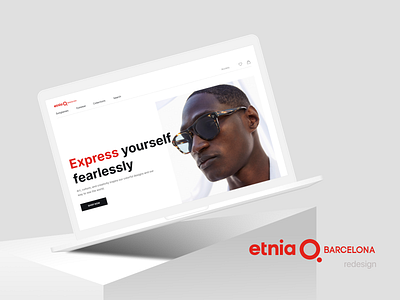 Etnia Barcelona branding daily ui challenge dailyui design ecommerce glasses likes sunglasses ui webdesign