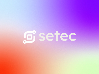 setec a b c d e f g h branding design digital ecommerce gradient identity lettering logo logo designer modern premdae s s logo software startup symbol tech technology