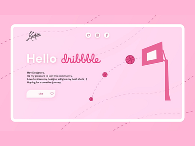 Hello Dribble ui