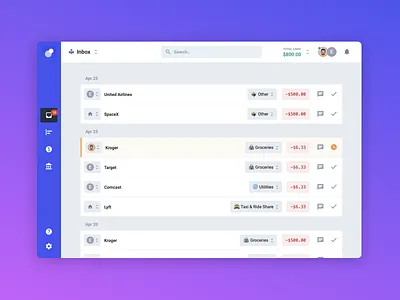 The first productivity tool for your finances fintech