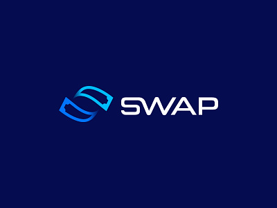 SWAP- cryptocurrency / money exchange & trading logo design abstract branding crypto crypto swapping logo cryptocurrency design exchange letter logo logo logo design logo designer minimal modern logo money money exchange logo s swap swapping trading trading logo