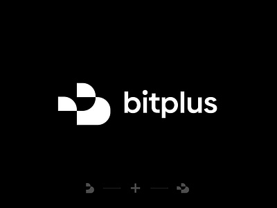 bitplus brand identity design clinic creative health healthcare hospital letter logo logo inspiration logomark medical logo medicine pharma psychology simple logo word mark