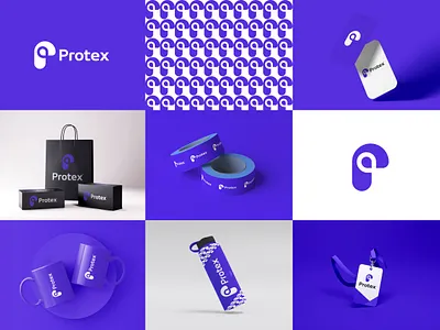 Protex - visual identity brand brand guide brand guidelines brand identity branding clean identity identity guidelines logo logo design product productmanufacture visual identity