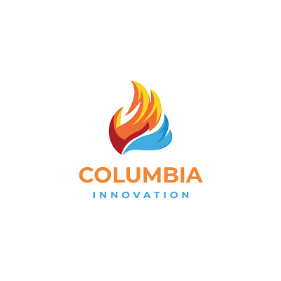 Columbia innovation favicon icon logo design minimalist professional