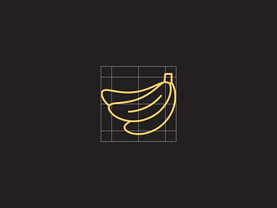 Guidelines For Banana Icon app icon basic icon basic icons design doicon essential icon essential icons filled icons flat icons graphic design icon design iconography illustration line icons logo solid icons svg icons ui design web icon