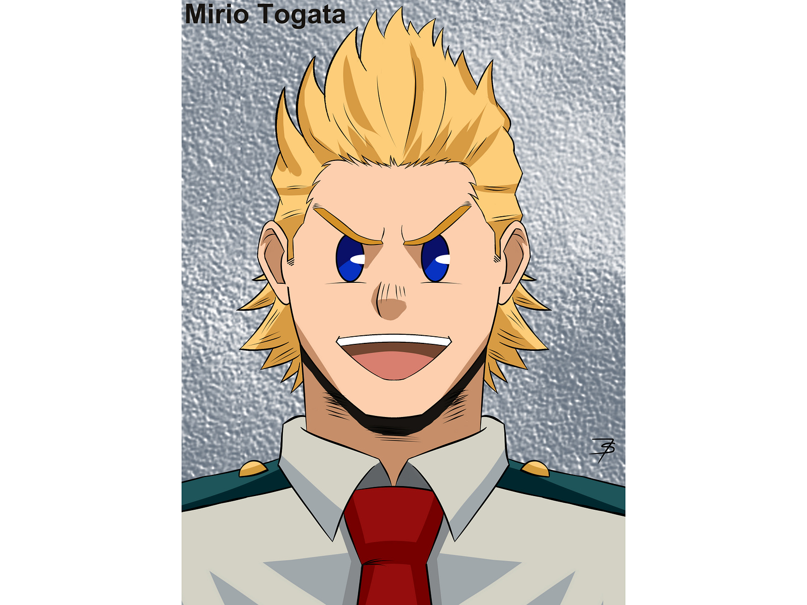 Togata Mirio drawing by Seven on Dribbble