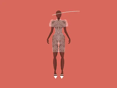 The Lucid Dress design illustration