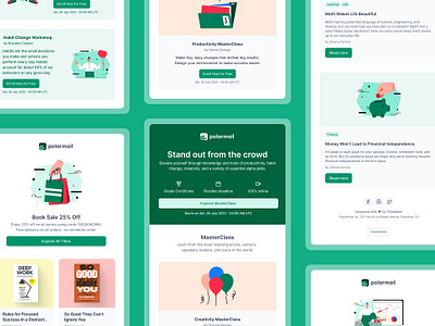 Email Blocks email email template marketing email product design product marketing template ui kit