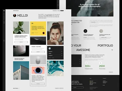 Rucoli Designer - Website design blog cms concept design grid landing page live masonry minimalist portfolio ui ux web design website