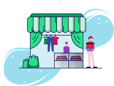 Flat Illustration branding flat graphic design illustration illustrator