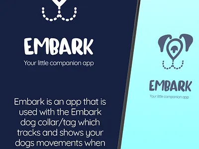 EmBark - Mobile Companion Application app branding design illustration logo ui