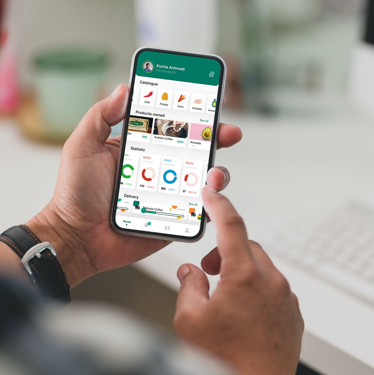Harvest App android app design e commerce app figma food app foodie garden harvest mobile app mockup product ui ux