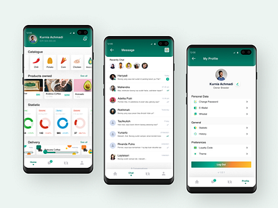 Harvest App android app design e commerce app figma food app foodie garden harvest mobile app mockup product ui ux