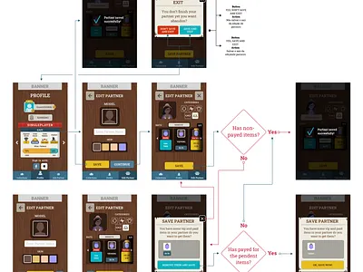 Edit Partner app design edit euchre game games illustration partner ui