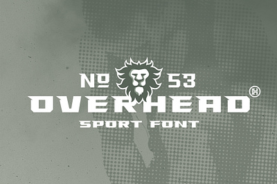 Overhead Typeface | Font athletic style brand business custom design font headfonts professional serif font slab serif font sport font type typeface typography