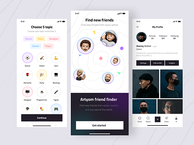 Social App platform 🔥 by Jahan for Ace Design Agency on Dribbble