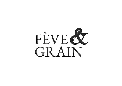 Fève & Grain branding logo