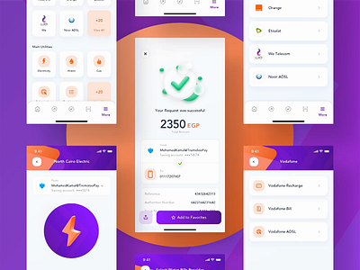 Bill Payments | Banking App bank bills free freebie freebies illustration mobile sketch