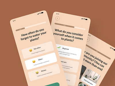 Questionnaire Screen adobexd design mobile questionnaire screen questions ui ux xddailychallenge