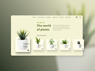 Plant Shop Website design plant plant shop plant web site plantshop ui design ux web web landing page webapp webapp design