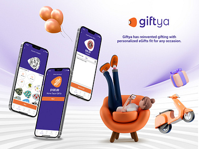 Giftya design e commerce finance mobile app payments proto prototype ui user experience ux ux design web application