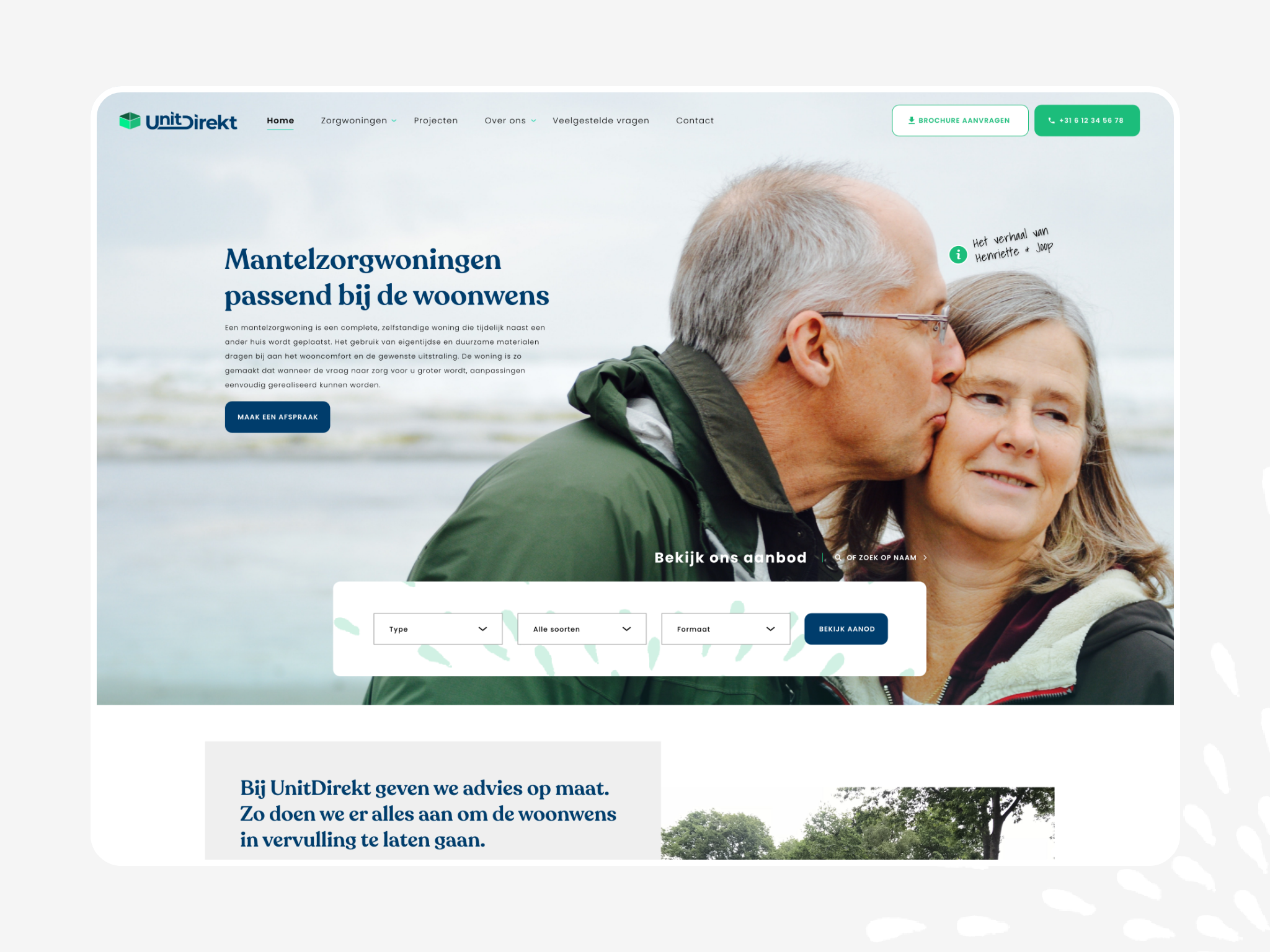 Case Study: Care Homes for Elderly branding care homes care housing cx design elderly graphic design health care responsive ui ux web design webdesign