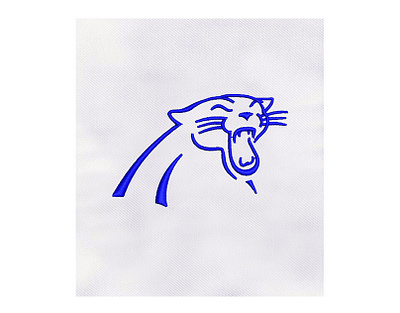 PANTHER EMBROIDERY DESIGN