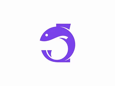 Abstract Fish Logo for Sale abstract animal branding design fish fishing food geometric graphic design icon illustration logo marine mark negative space premium restaurant sea simple vector