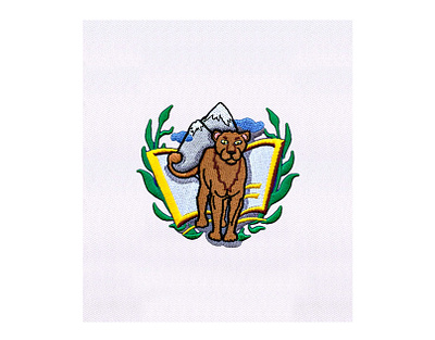 MOUNTAIN LION EMBROIDERY DESIGN