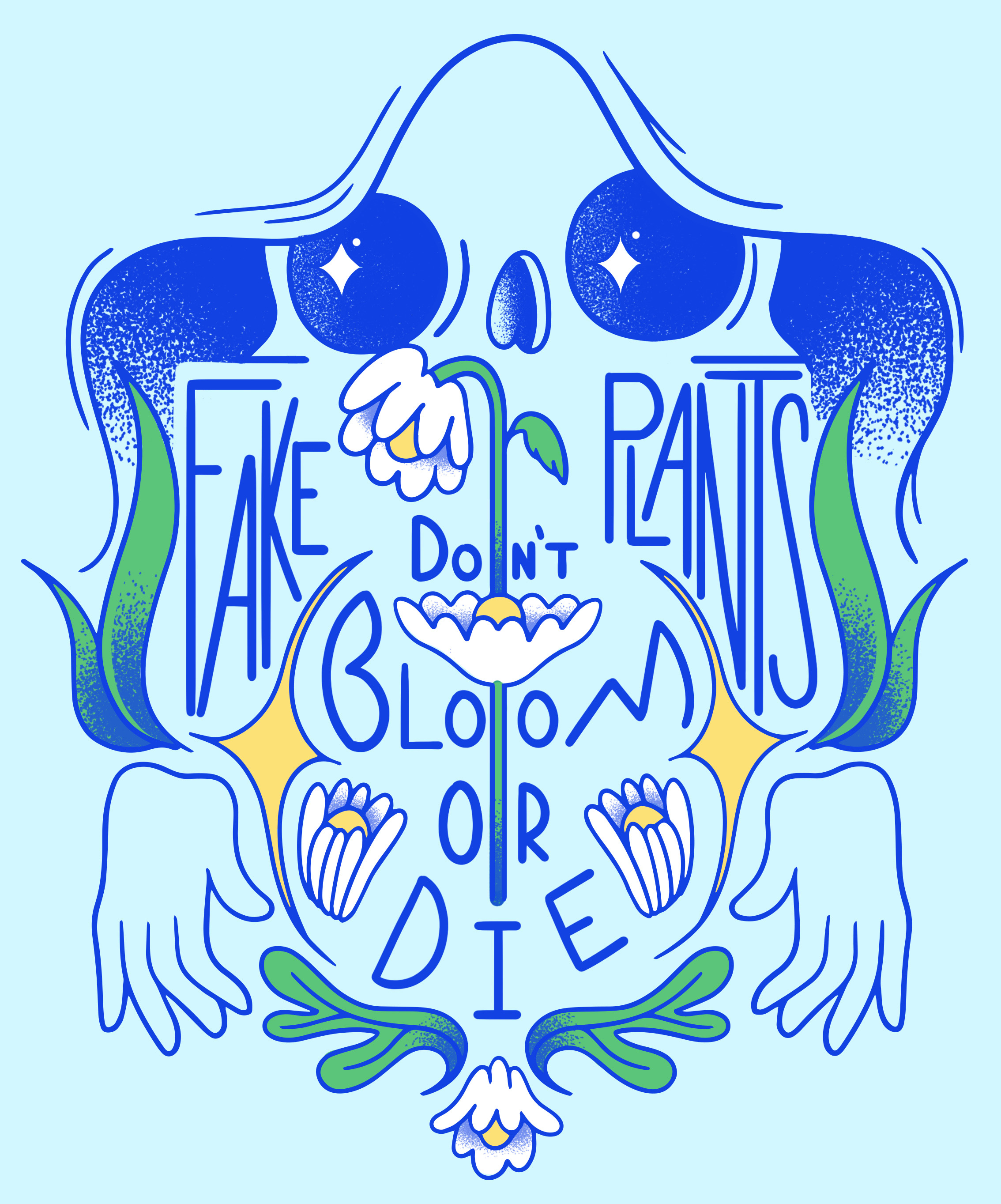 Example of Fake Plants Don't Bloom or Die