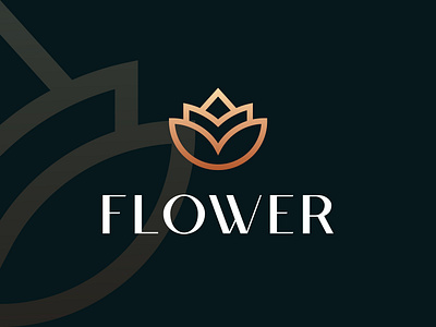 Modern minimalist elegant ornamental flower logo design brand designer brand identity branding creative logo designer elegant flower flower logo graphic design graphic designer india logo logo design logo designer logo maker luxury minimalist modern modern logo