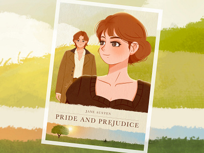 Pride and Prejudice illustration movie