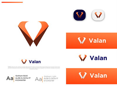 Valan - Logo Design brand identity branding branding and identity branding design branding design agency flat logo logo and branding logo designer logo folio logo trends 2021 logodesign logomaker logomark logotype looginspirations need logo simple and clean v logo v minimalist logo