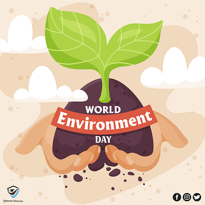 Environment Day branding graphic design
