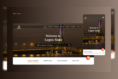 Website Landing page design ui ux web website