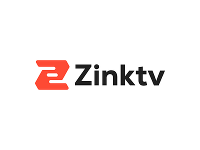 Zinktv brand branding design graphic design illustration logo logo design logo z minimal modern ui z logo zinktv